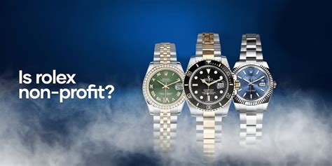 rolex donates 90 of profits|rolex is non profit.